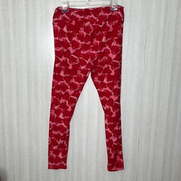 ❤️ 🆕 LULAROE Hearts leggings Size M - Picture 3 of 4